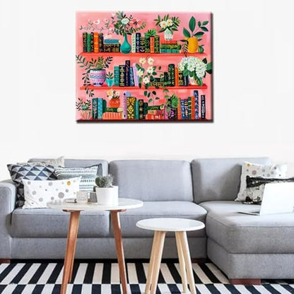 Bohemia Paint by Numbers Kits for Adult Beginners Paint by Numbers Book Theme Acrylic Paint by Numbers Kits on Canvas Paintwork Perfect for Gift Home Wall Decor DIY Framed 16x20 Inch - Image 3