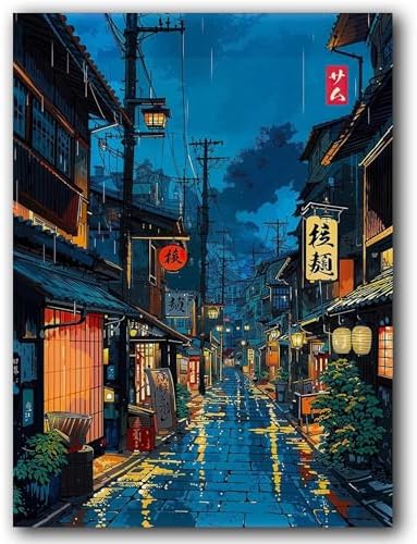 VIGEGU Landscape Paint by Numbers Kit for Adults Beginner 16x20 Inch by VIGEGU