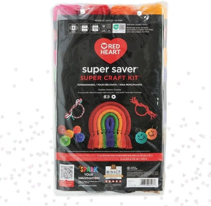 Red Heart Stitchers Kit with Bag and Accessories, Yarn for Crocheting - Image 2