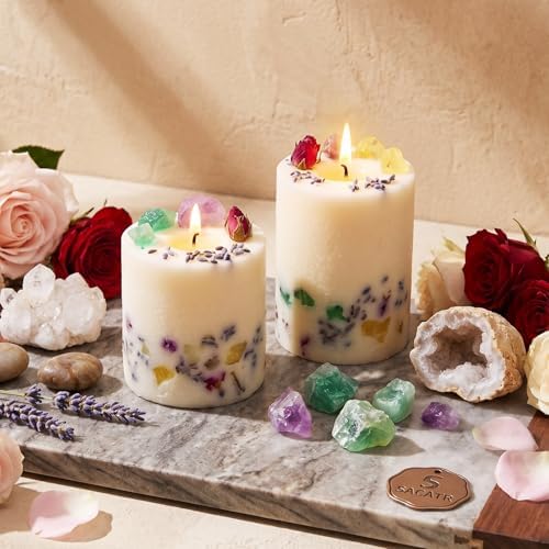 SACATR 10LB Natural 100% Soy Wax Candle Making Kit, with DIY Accessories - Image 6