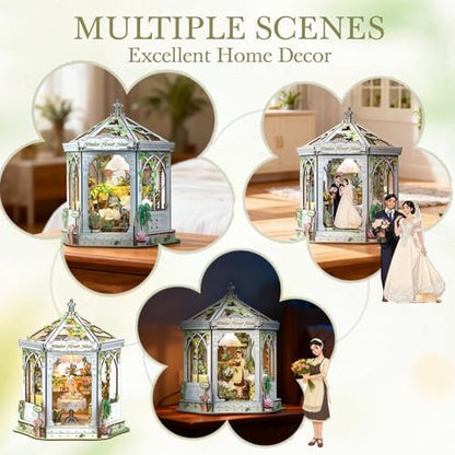 Cutefun Book Nook Kit - DIY Miniature House Dollhouse Kit for Adults - Image 5