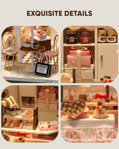 DIY Miniature House Kit Dollhouse Kit for Adults to Build Mini Shop - Image 4