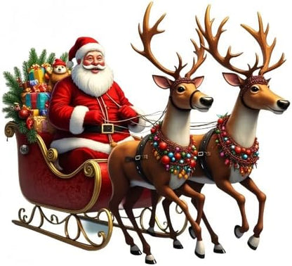 Santa Claus Diamond Art Kits for Adults,5D Christmas Diamond Painting by GXGLLPZBYZBYHW