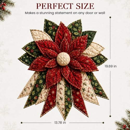 Daily Partner Quilted Christmas Door Hanging DIY Sewing Kit (E1) - Image 3