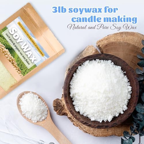 3lbs Soy Wax Melt Making Kit with Electric Wax Melting Pot - Image 3