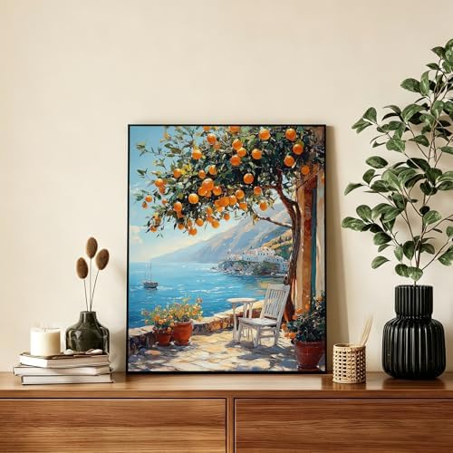 AUKELHJ Paint by Numbers Kit for Adults Beginner, Landscape, 16X20 Inch - Image 2