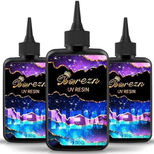 Bsrezn 300g UV Resin Hard, Clear UV Epoxy Resin Cure for Jewelry Making by Bsrezn-theBestResin