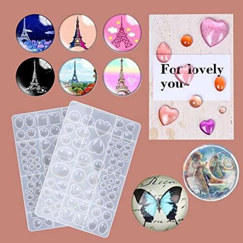 Cabochon Mold Resin Jewelry Molds Silicone Molds for Resin - Image 3