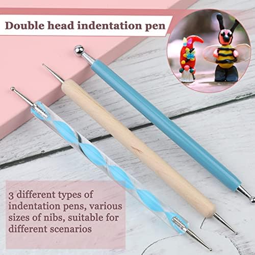 LOKUNN 14 Pcs Dotting Tools Embossing Tool Dotting Tools Set Rock Painting - Image 5