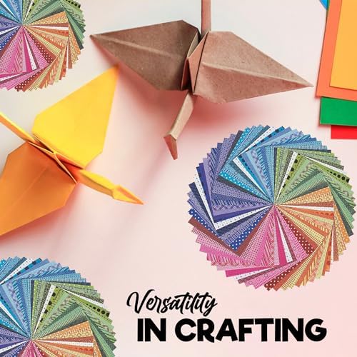 Fun Express Scrapbook Paper, Rainbow, 12x12, 100 Sheets - Image 3