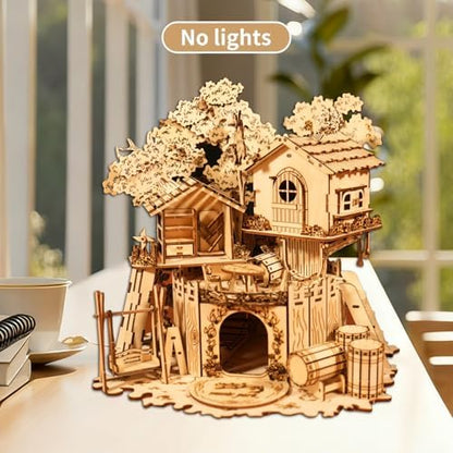 Music Park 3D Wooden Puzzles for Adults, Treehouse - Image 2
