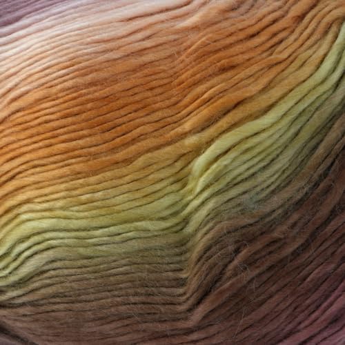 Loops & Threads Facets Yarn - Yarn for Knitting, Crochet, Weaving, and Arts & Crafts - Ember, Acrylic, 3.5 oz - Image 3