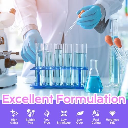 HeyClear 2000g UV Resin Bulk Fast Curing Large UV Epoxy Glue for DIY Crafts - Image 6