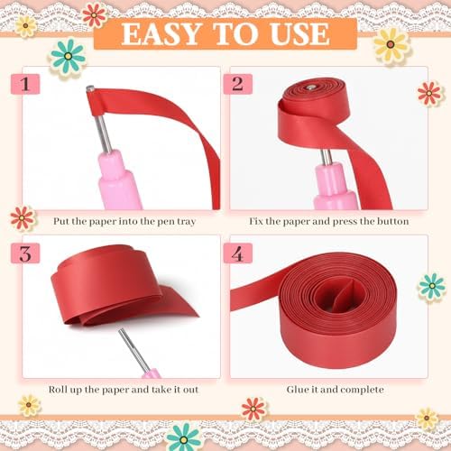 24Pcs Paper Quilling Tools Quilling Slotted Needle Tools Cricut Quilling Tool for Paper Flowers - Image 5