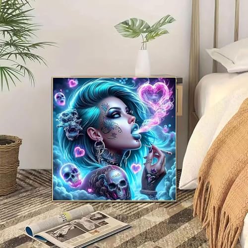 Xylogist Diamond Art Kits for Adults, Gothic Diamond Painting Kits 14x14in - Image 2