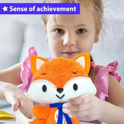 KRAFUN Fox Sewing Kit for Kids Ages 8-12 - No Scissors No Glue - Image 4