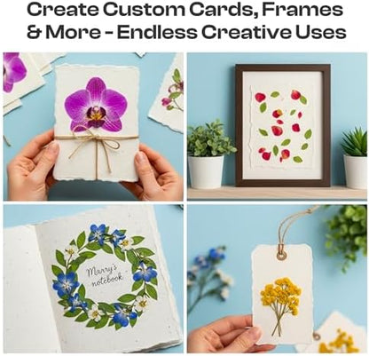 Caydo 3 Pieces Paper Making Frame Kit, Papermaking Mould and Deckle with Mesh - Image 3