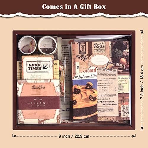 Scrapbook Supplies Kit, Vintage Junk journaling Supplies, Scrapbooking Kit - Image 5