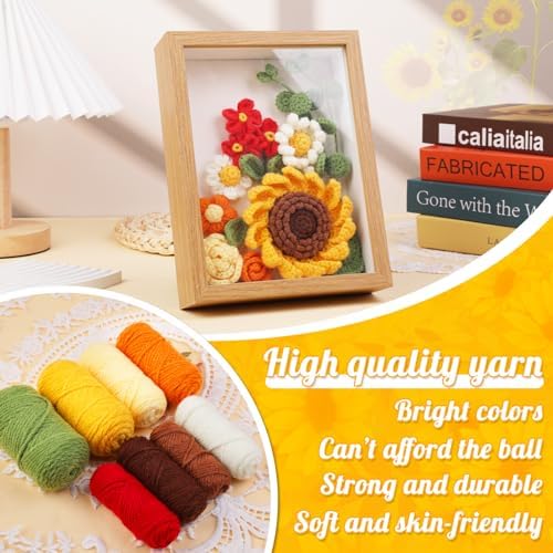 IMZAY Crochet Kit for Beginners Lavender Beginner Crochet Kit for Adults - Image 5