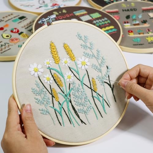 CYANFOUR 6 Stage Embroidery Kit with Step-By-Step Guidance & Videos - Image 5