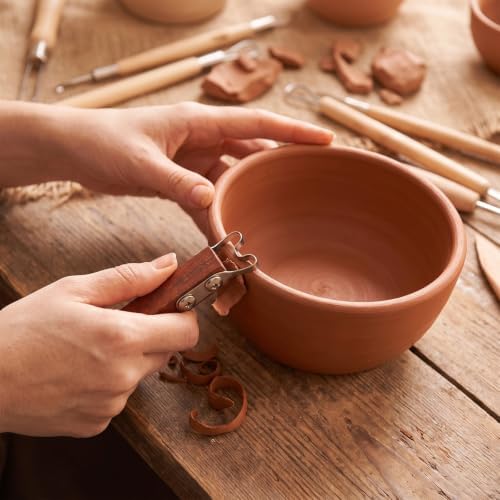 2 Pcs Pottery Foot Tool Pottery Trimming Tools for Clay Ceramics Bottom - Image 6
