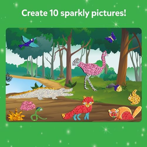 Skillmatics Foil Fun Animals, Foil Art & Craft Kit, Gift for Boys & Girls - Image 4