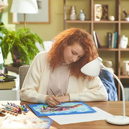 ARTEZA Paint by Number for Adults, 12x16 Inches, 21 Pieces, Turtle Paint by Numbers Kit, Comes with 1 Canvas Panel, 12 Acrylic Paint Pots, 5 Paintbrushes, Art Supplies for Home & Office Wall Decor - Image 6