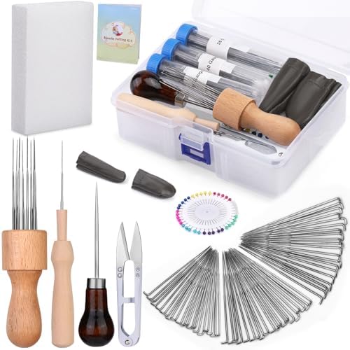 IMZAY Needle Felting Tools, 60 Pcs 3 Sizes Needle Felting Supplies by Imzay