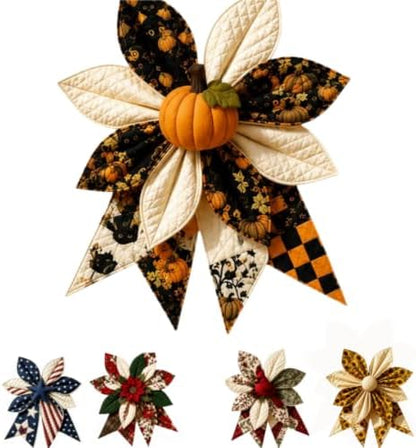 DIY Large Patchwork Bow Sewing Kit，#C by Unknown