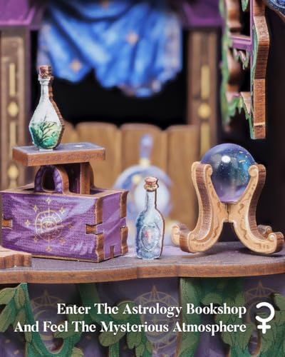 Cutefun Book Nook Kit - DIY Miniature Dollhouse Kit for Adults and Teens - Image 6