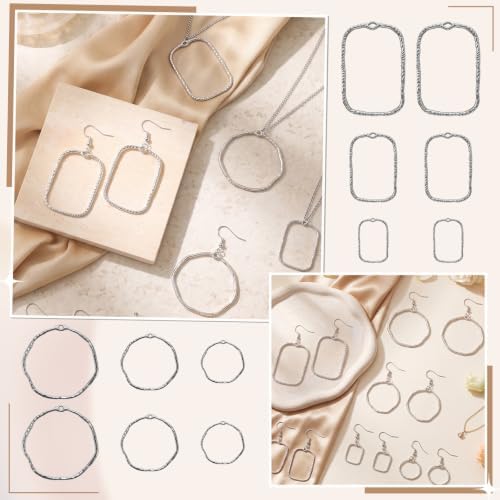 Inbagi 180 Pcs Open Bezels for Resin Jewelry - Image 3
