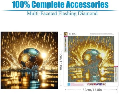 Lophomie Diamond Art Kits for Adults, 5D Diamond Painting Kits 14x14 in - Image 5