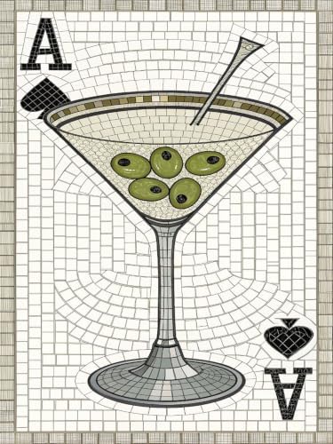 Cocktail Diamond Art Kits for Adults, Diamond Art Painting Kits for Adults by croshom