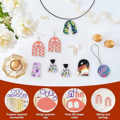 IGaiety Polymer Clay Kit for Kids, 110 Colors Oven Bake Clay - Image 4