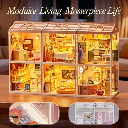 Miniature House Kit, 92-Piece Convenience Store for Kids 8+ - Image 7