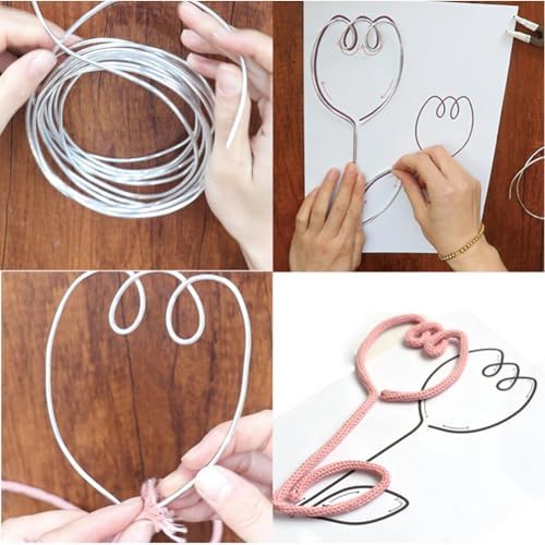 BoFUN Knitted Wire Art Craft Kit for Teens & Adult Women - Image 4
