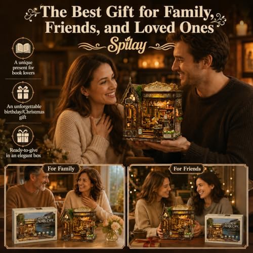 Spilay DIY Miniature House Kit for Adults, Miniature Dollhouse Kit - Image 6
