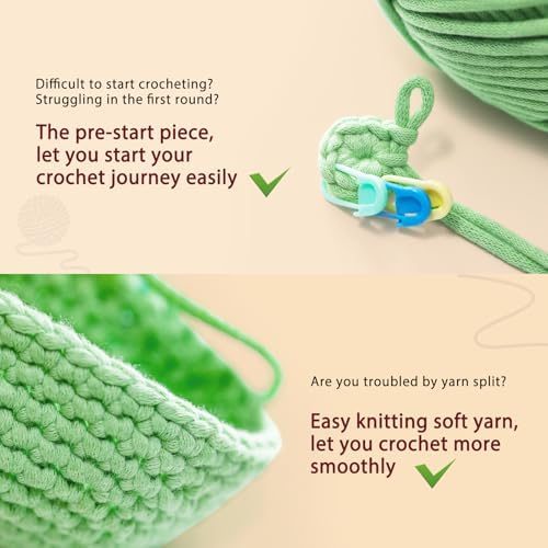 CrochetBox Capybara Crochet Kit for Beginners, Easy Craft for Adults - Image 6