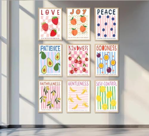 9 Pack Christian Paint by Numbers Kit for Adults Beginner (Without Frame) - Image 2