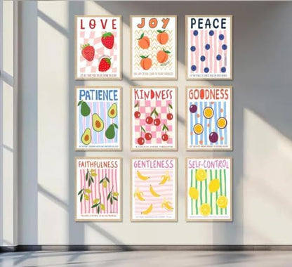 9 Pack Christian Paint by Numbers Kit for Adults Beginner (Without Frame) - Image 2