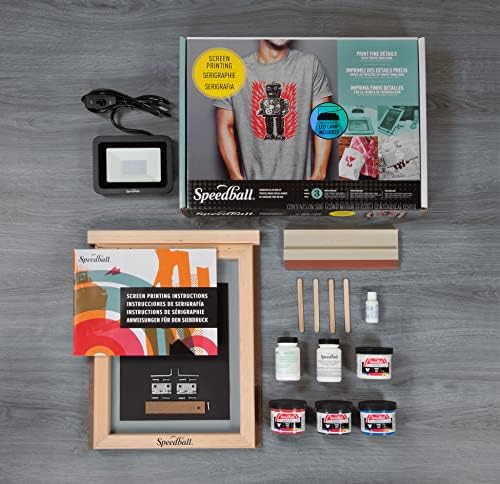 Speedball Advanced All-In-One Screen Printing Kit, Includes LED UV Exposure Lamp - Image 3
