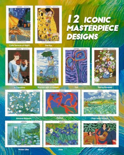 forever young Masterpiece Series Small Diamond Art Kits, 5x7 Inch Canvas - Image 3