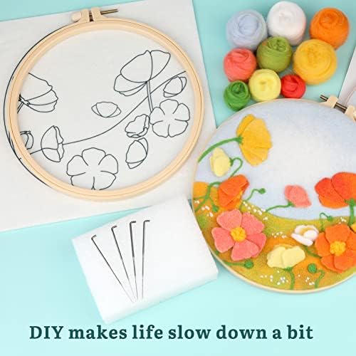 Mayboos Needle Felting Starter Set, Needle Felting Painting Kit - Image 3