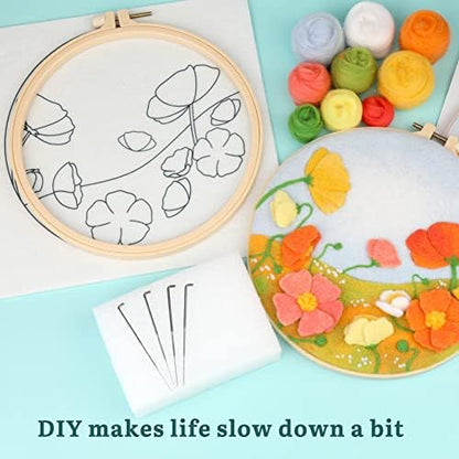 Mayboos Needle Felting Starter Set, Needle Felting Painting Kit - Image 3