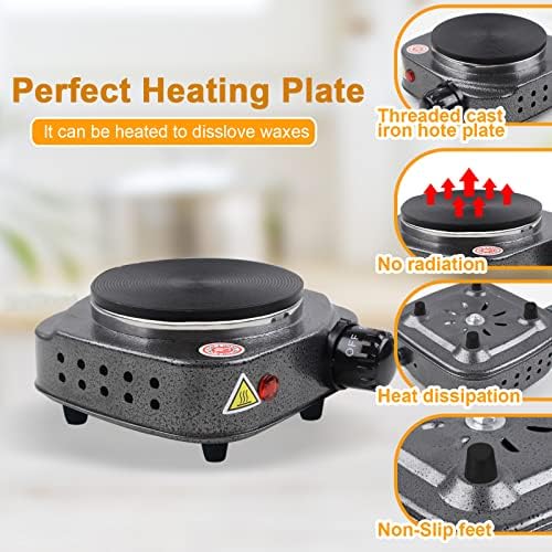 BBAXI Candle Making Kit with Hot Plate for Melting Wax with 2lb Soy Wax - Image 5