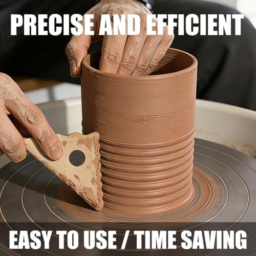 Maiguinzaa 12-piece Pottery Art Tool Set, Clay Shape Carving Tool kit - Image 2