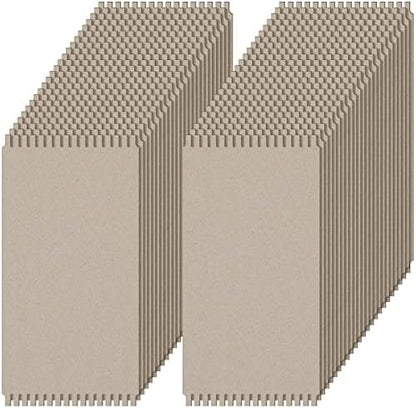 Henoyso 48 Pcs Cardboard Weaving Looms Wide Notch, 6-1/2 X 13 Inch by Henoyso
