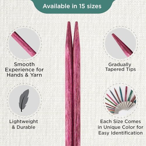 KnitPro Dreamz Interchangeable Circular Needles 4" (10cm) | US Size 6 (4mm) - Image 3