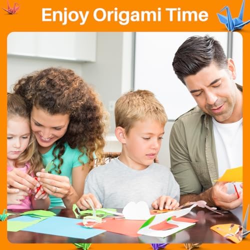 Opret Origami Paper Square Single Sided for Arts and Crafts Projects - Image 6