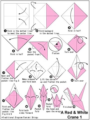 Opret Origami Paper 6X6 Inch Single Sided Crafts Projects - Image 4